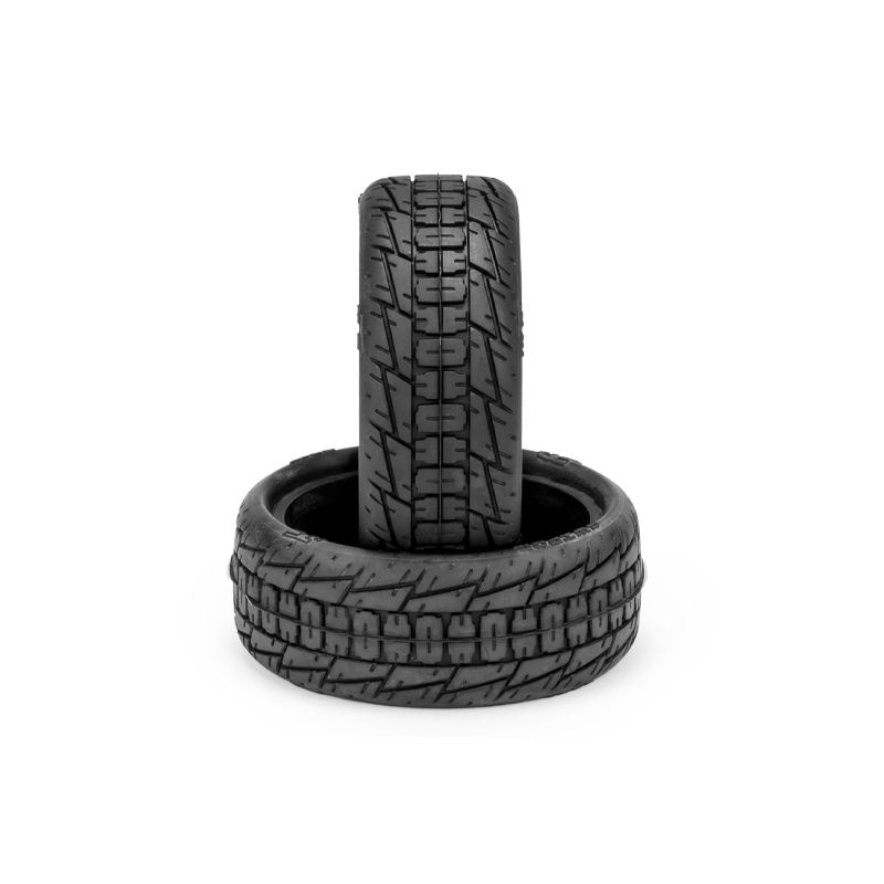 Jconcepts Swiper LP Tires (2pc) Silver Compound for 2.2 Front 2wd Buggy 405506 image 1
