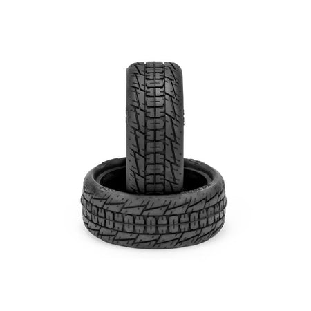 Jconcepts Swiper LP Tires (2pc) Silver Compound for 2.2 Front 2wd Buggy 405506 image 1