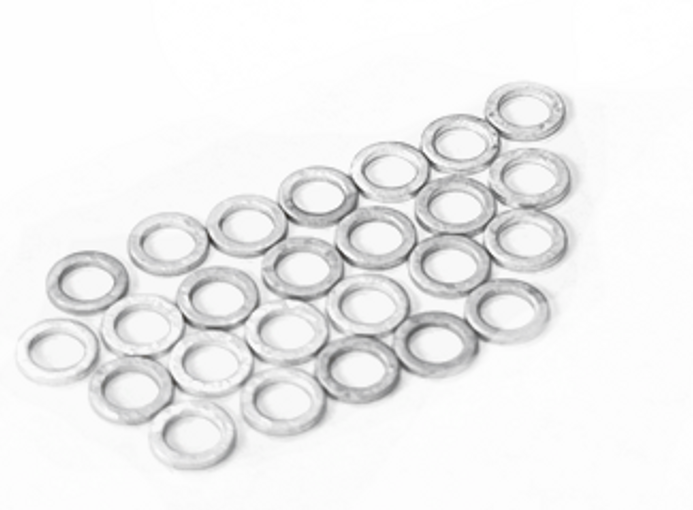 Team Exalt Machined Aluminum Motor Rotor Shims for 2 pole 540 Motors EXA0234 image 0