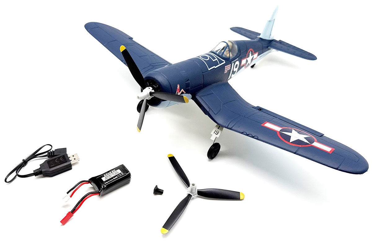 Rage F4U Corsair 500mm Brushless RFRT ReadyforTransmitter PASS Stability 1603 image 0
