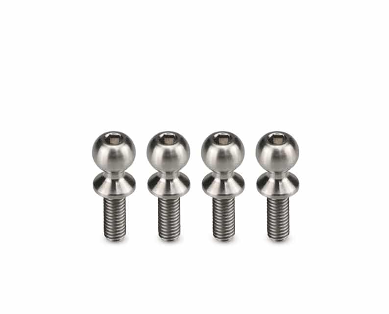 JConcepts Titanium Ball-Stud Regulator 4pc Steering Linkage DR10 B6 SC6 JCO2907 image 0