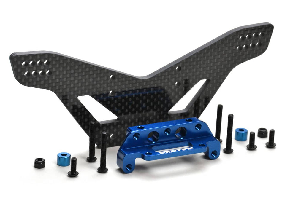 Exotek Traxxas Slash Carbon Rear Drag Tower (Lower Ride Height) EXO1983 1983 image 0