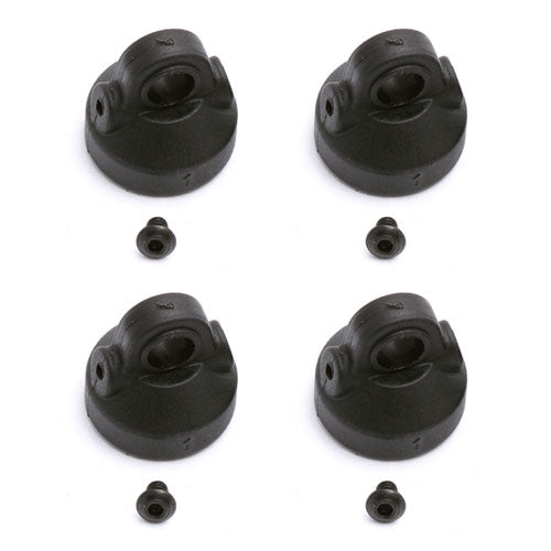 Team Associated RC10 Bleeder Shock Caps (4) 6443