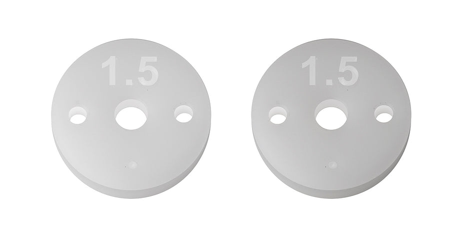 Team Associated 13mm Shock Pistons 2.5mm 2x1.5 B6.4 B6.4D Buggy ASC91931 91931 image 0