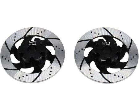 Hot Racing Aluminum Brake Disc Drive Hub Traxxas Unlimited Desert HRATUDR10P01 image 0