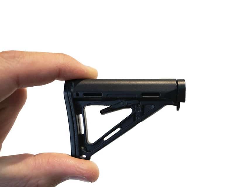 GoatGuns Mini AR Adjustable Milspec Stock for 1/3 Scale DieCast Models image 0