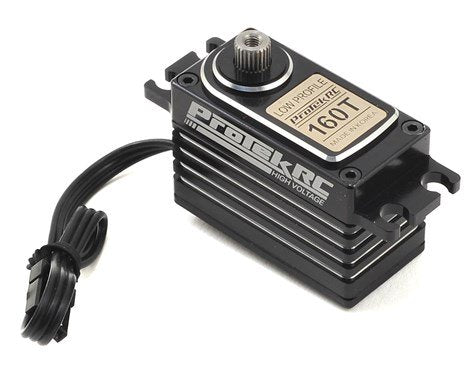 ProTek 160T Low Profile High Torque Servo High Voltage/Metal Case PT160T image 0