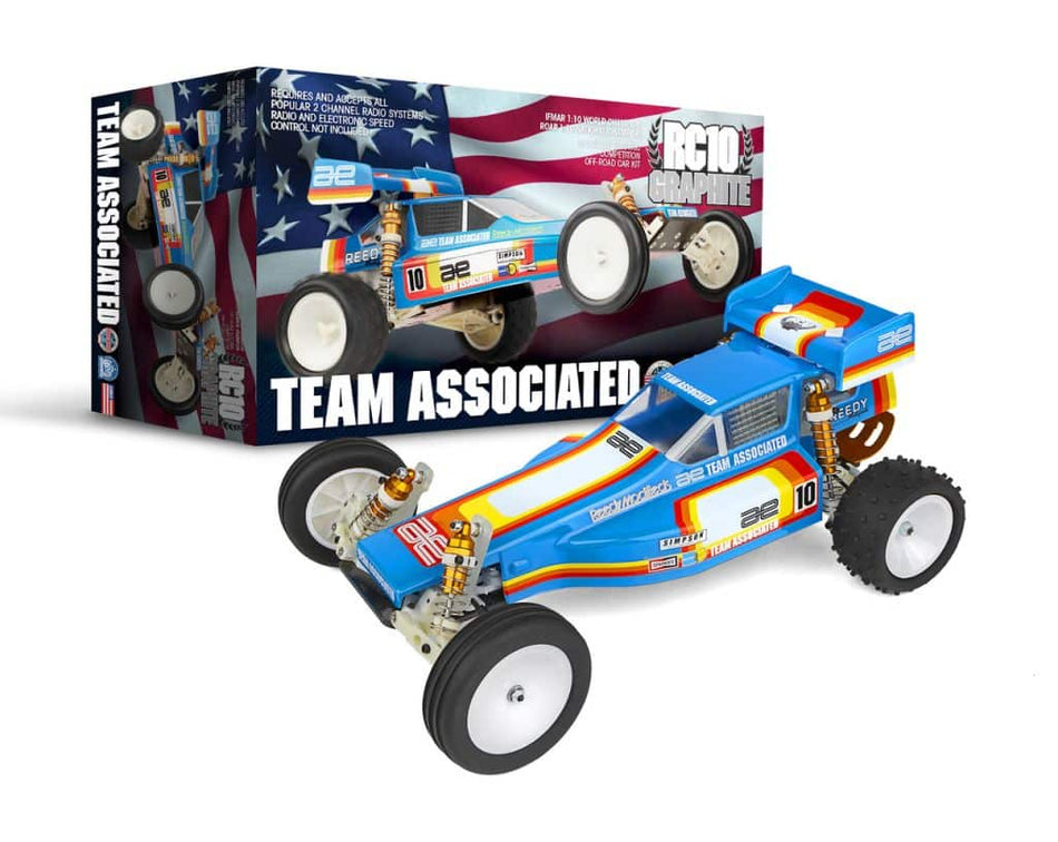 Team Associated RC10 2wd Graphite Buggy Kit ASC6030 6030 image 0