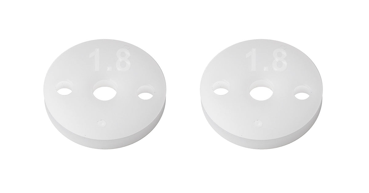 Team Associated 13mm Shock Pistons 2.0mm 2x1.8 B6.4 B6.4D Buggy ASC91938 91938 image 0