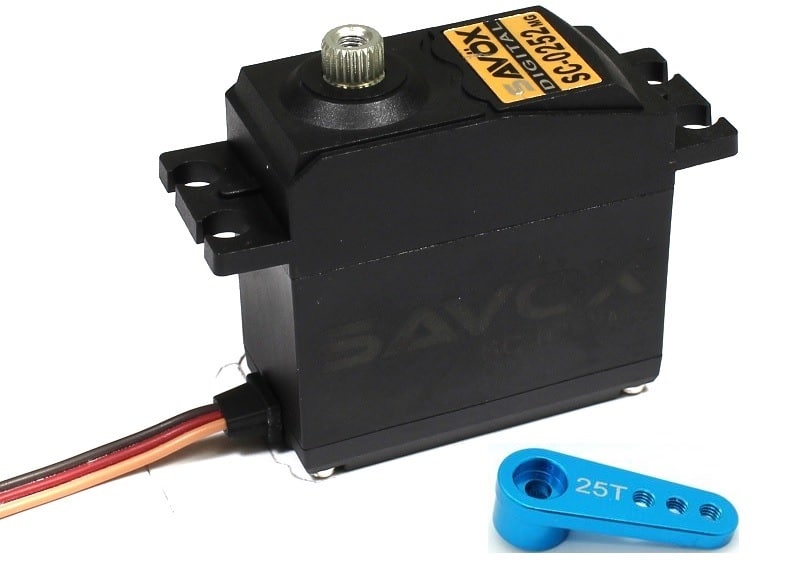 Savox SC-0252MG Plus High Torque Digtal Metal Gear Servo w/Horn Mudboss image 0