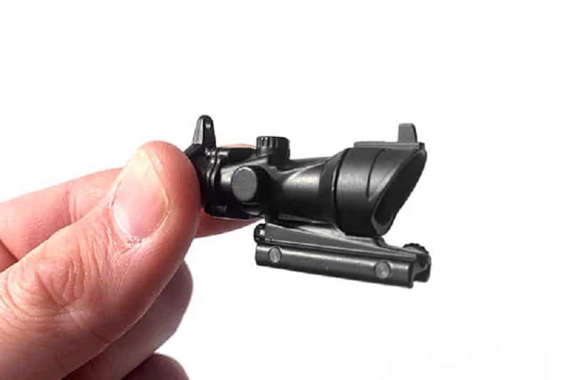 GoatGuns Mini 4x Zoom Scope 1/3 Scale Die Cast Toy GOA4X-SCOPE image 0