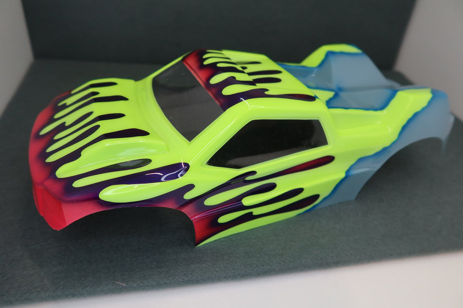 Ron's Reserve Custom Airbrush Painted Body Associated T7 T6.4 or TLR 22X-T Truck