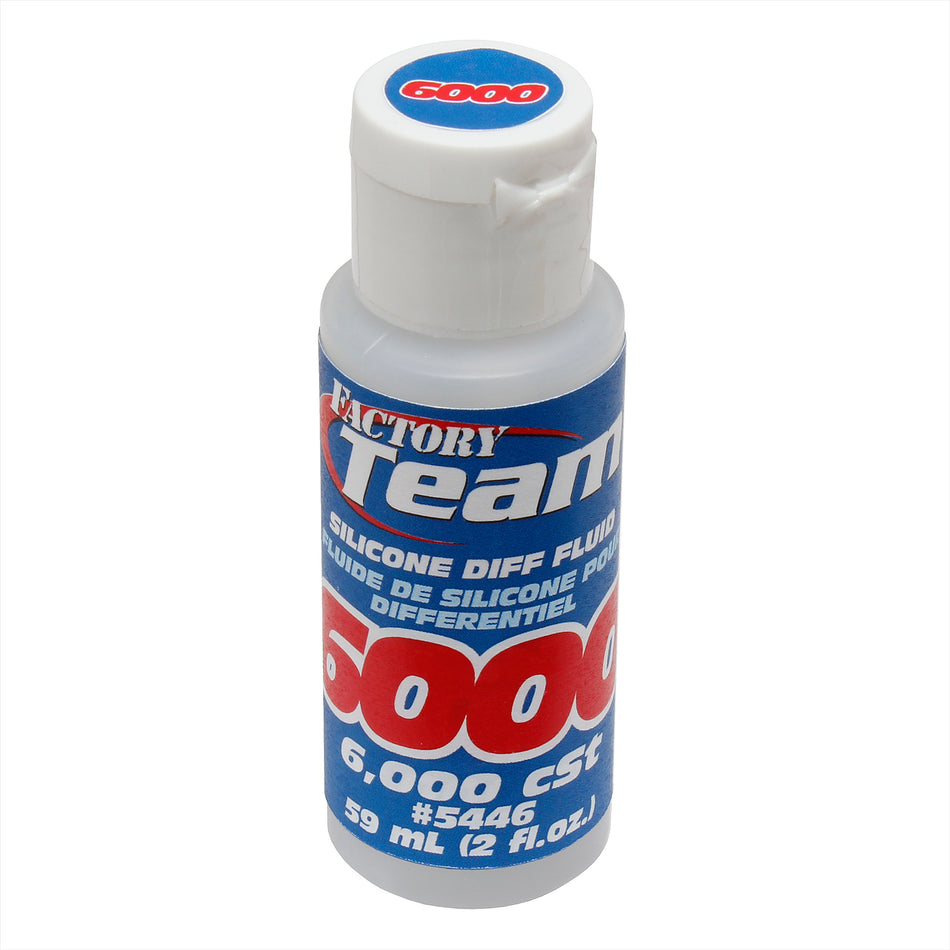 Team Associated Factory Team 6,000wt (cst) Silicone Diff Fluid 2oz ASC5446 5446 image 0