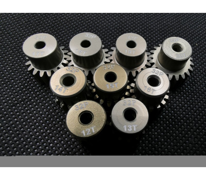 Aluminum Lightweight 32 Pitch (32p) Pinion Gears image 0