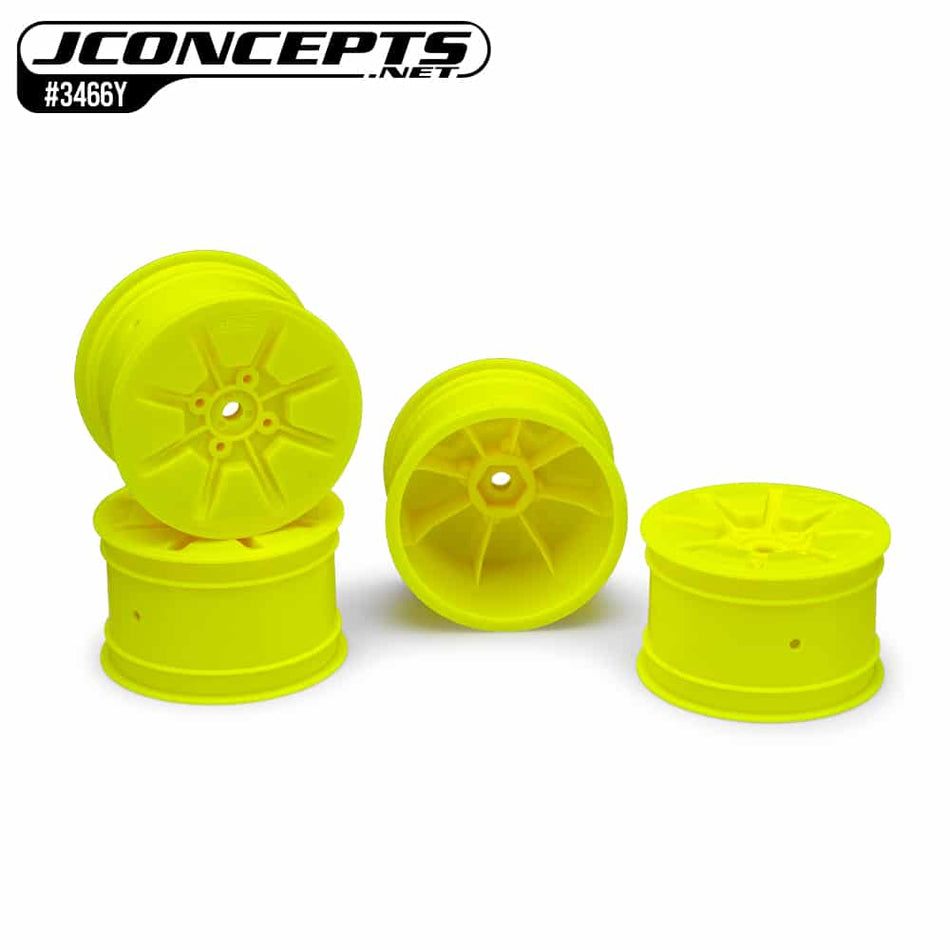 Jconcepts Pioneer REAR 2wd 4wd 2.2 Buggy Wheel Yellow 3466Y JCO3466Y image 0