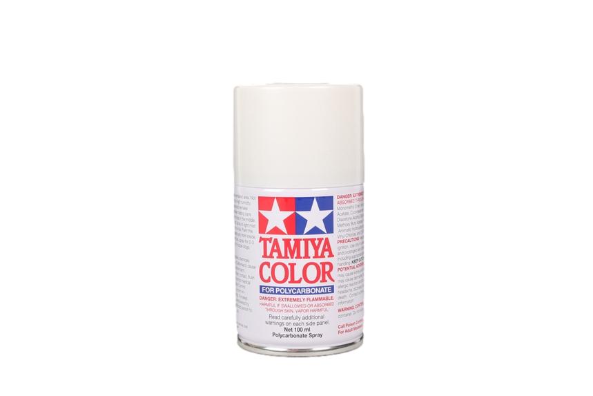 Tamiya Polycarbonate Lexan Paint PS-57 Pearl White Spray Can TAM86057 86057 image 0
