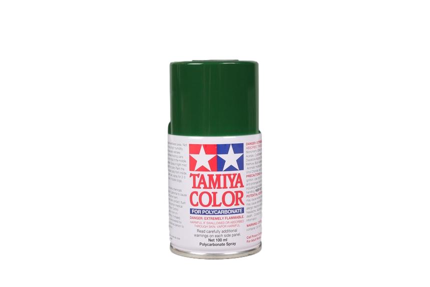 Tamiya Polycarbonate Lexan Paint PS-22 Racing Green Spray Can TAM86022 86022 image 0