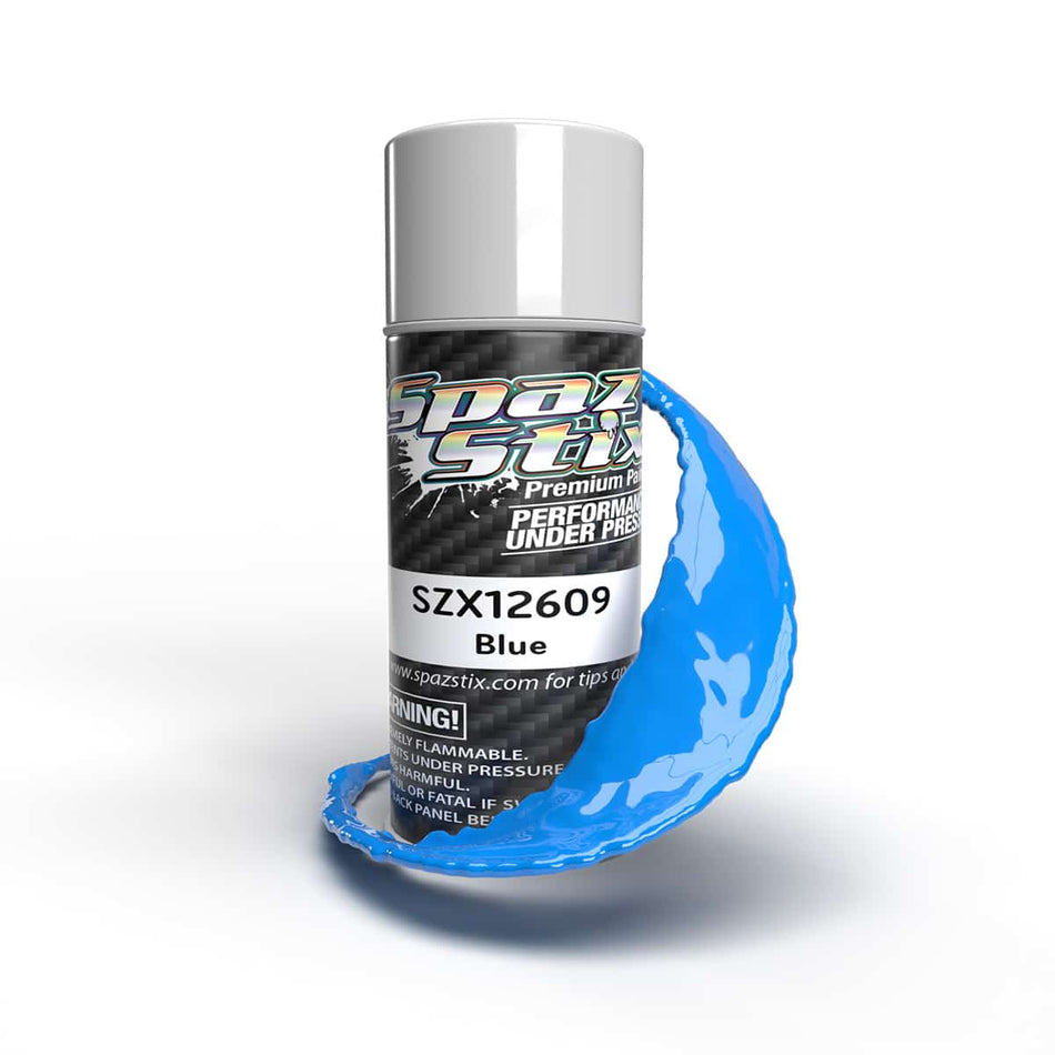 Spaz Stix Solid Blue Paint 3.5oz Can SZX12609 12609 image 0