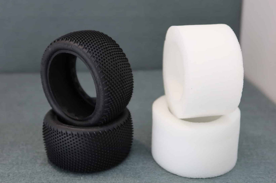 Gravity Clinger Stage Five Compound Tires (2) for 2.2 Rear Buggy 2wd/4wd GRC1001 image 0