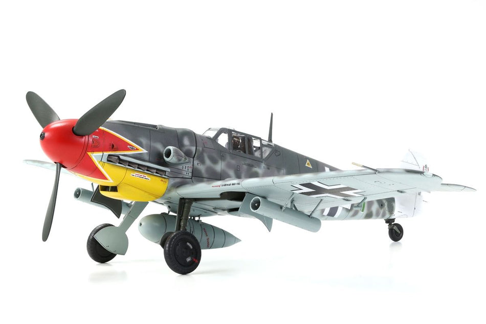 Tamiya 1/48 Messerschmitt BF109 G-6 Late Model Plastic Model Kit 61128