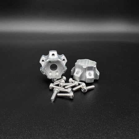 Reefs RC 12mm Hex "DOT" Machined Aluminum Hubs (2) "3 DOT 7mm" REEFS221 image 0