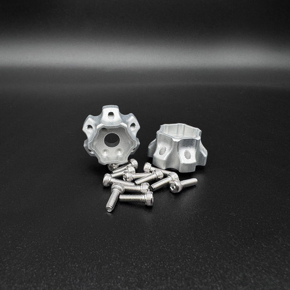 Reefs RC 12mm Hex "DOT" Machined Aluminum Hubs (2) "3 DOT 7mm" REEFS221 image 0