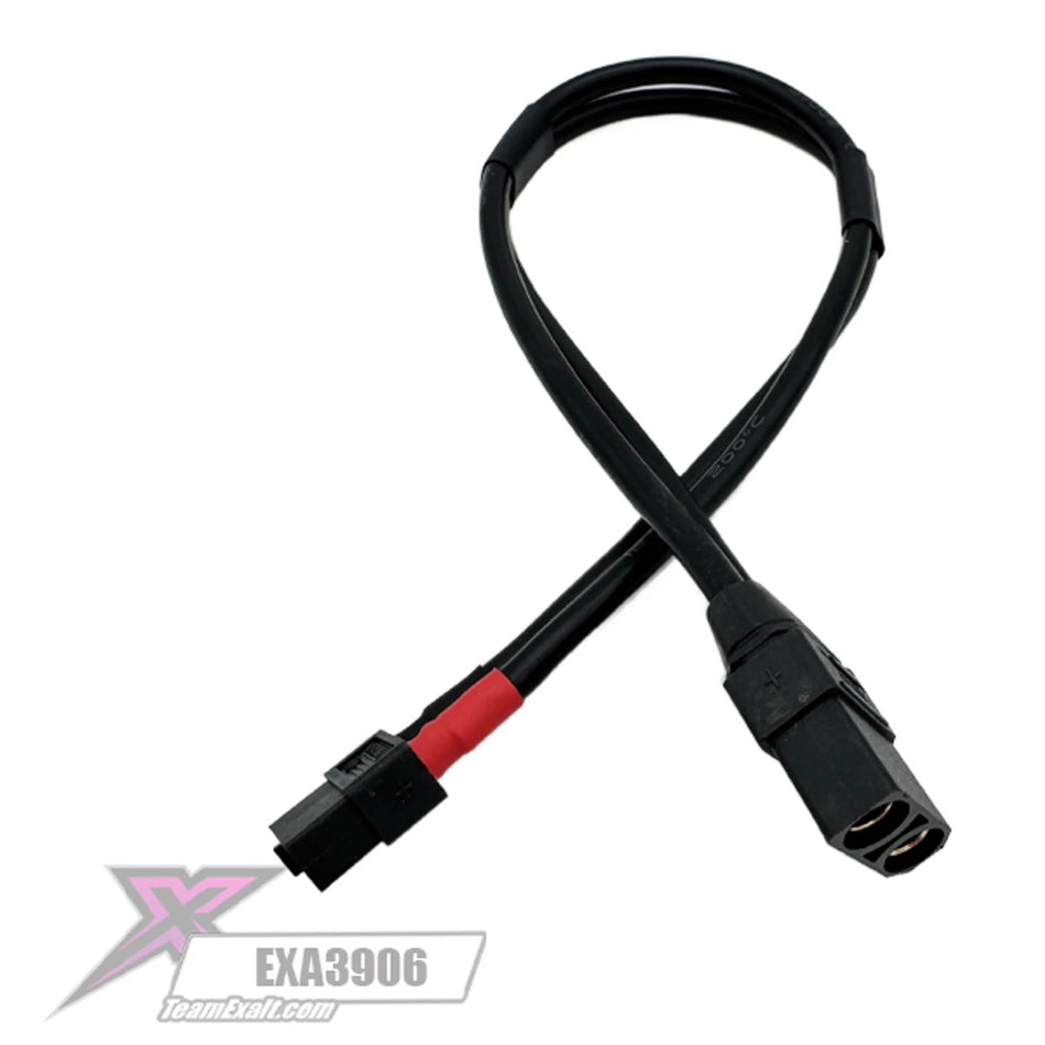 Team Exalt Female XT60 to Female XT90 300mm Cable EXA3906 image 0
