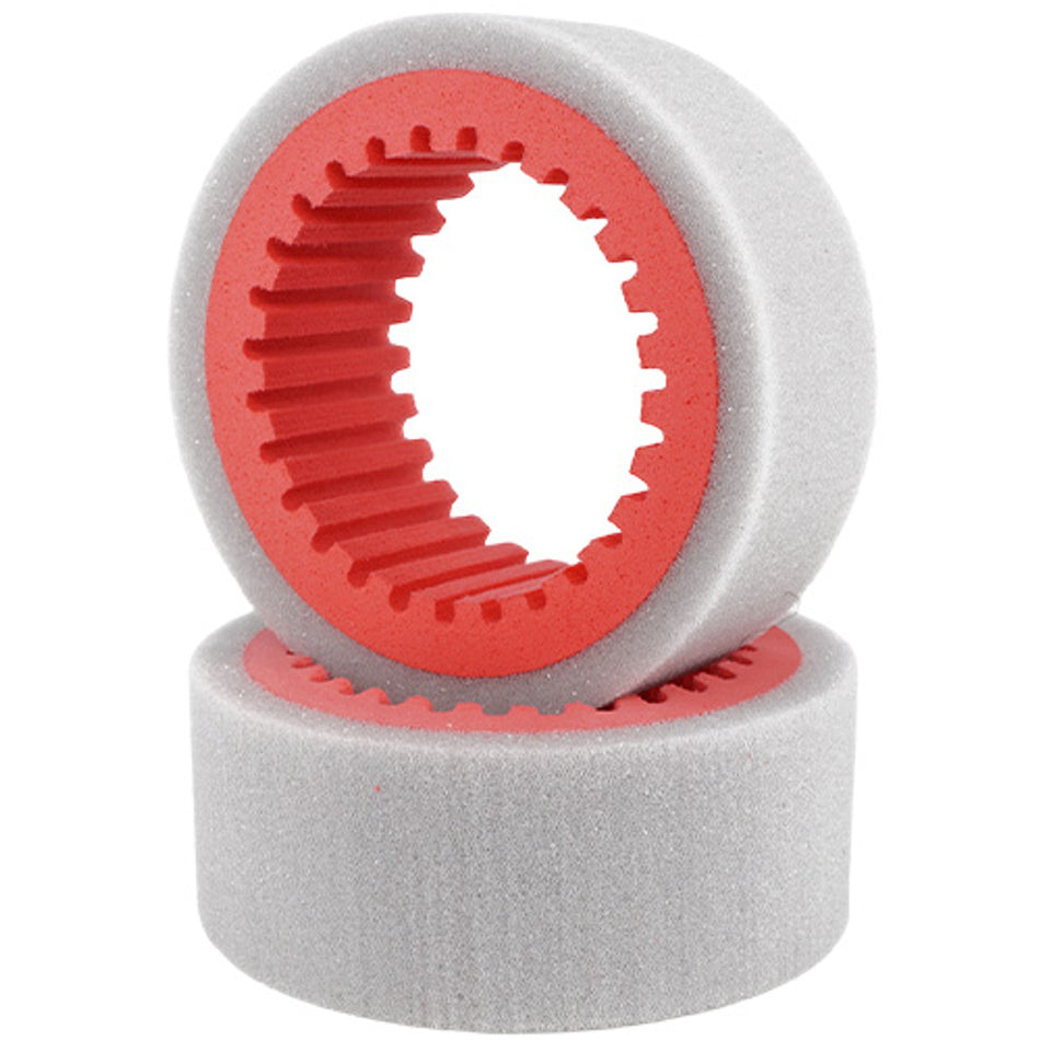 eXcelerate 2 Stage Pro Foam Drag Race Tire Inserts (2) Red XCE-0015-HR-RD image 0