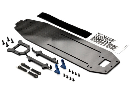 Exotek Chassis Carbon Fiber Conversion for 2wd Traxxas Drag Slash 2210 image 0