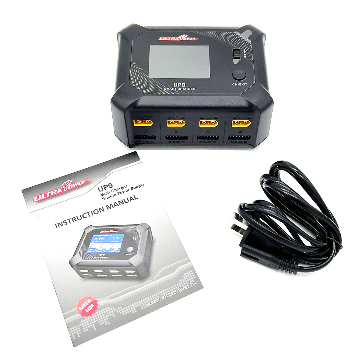 Ultra Power UP9 AC 100W / DC 200W 4 Port Multi-Chemistry Smart Charger image 2