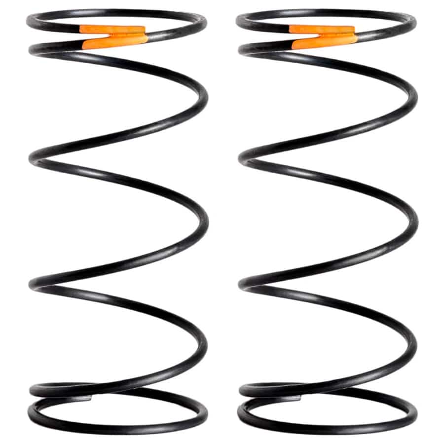 1UP Racing X-Gear 13mm Buggy Front Springs 5X Hard 5.50T Orange 10519 image 0