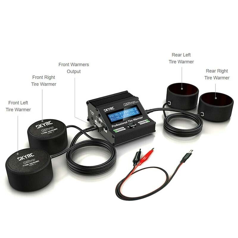 SkyRC RacingStar Pro Electronic MCU Tire Warmer for RC Touring &amp; Drift Cars image 0