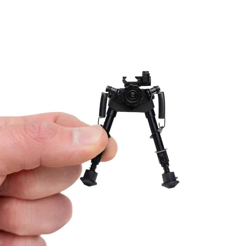 GoatGuns Mini AR Bipod for AR15/M4 1/3 Scale DieCast Models GOAAR-BIPOD image 0