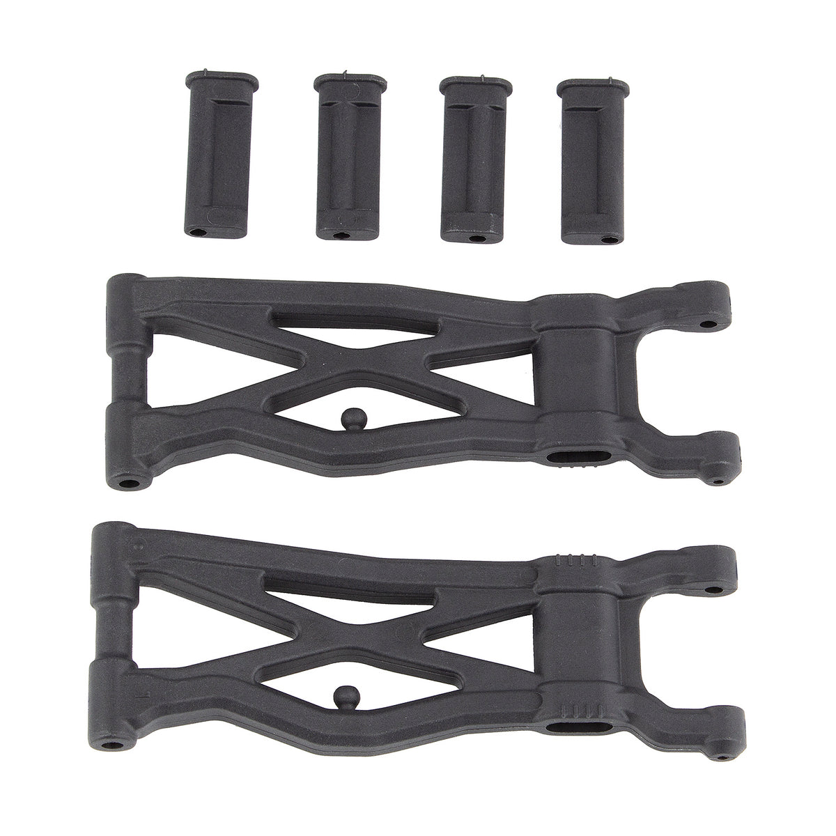 Associated Factory Team Carbon Rear Suspension Arms for T6.1 &amp; SC6.4 71150 image 0