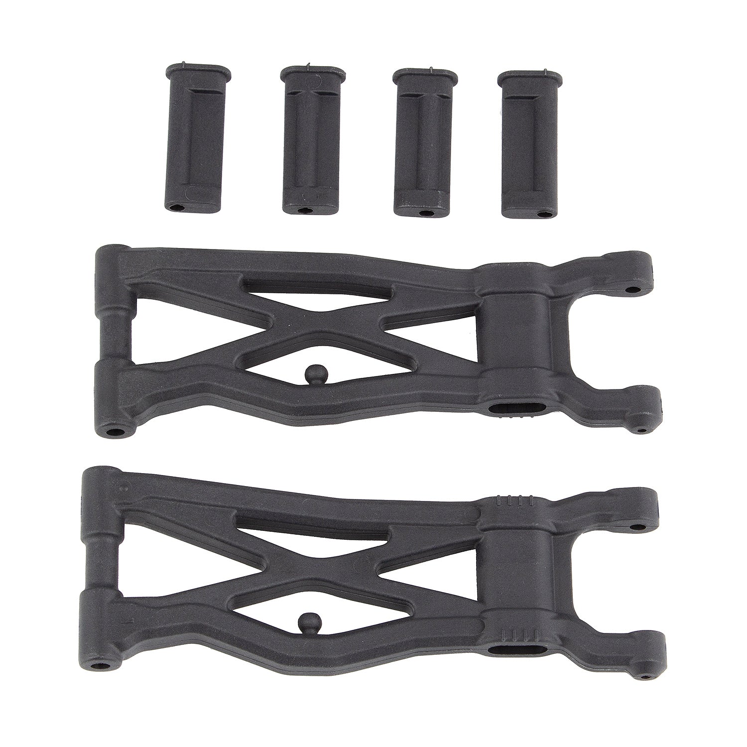Associated Factory Team Carbon Rear Suspension Arms for T6.1 &amp; SC6.4 71150 image 0