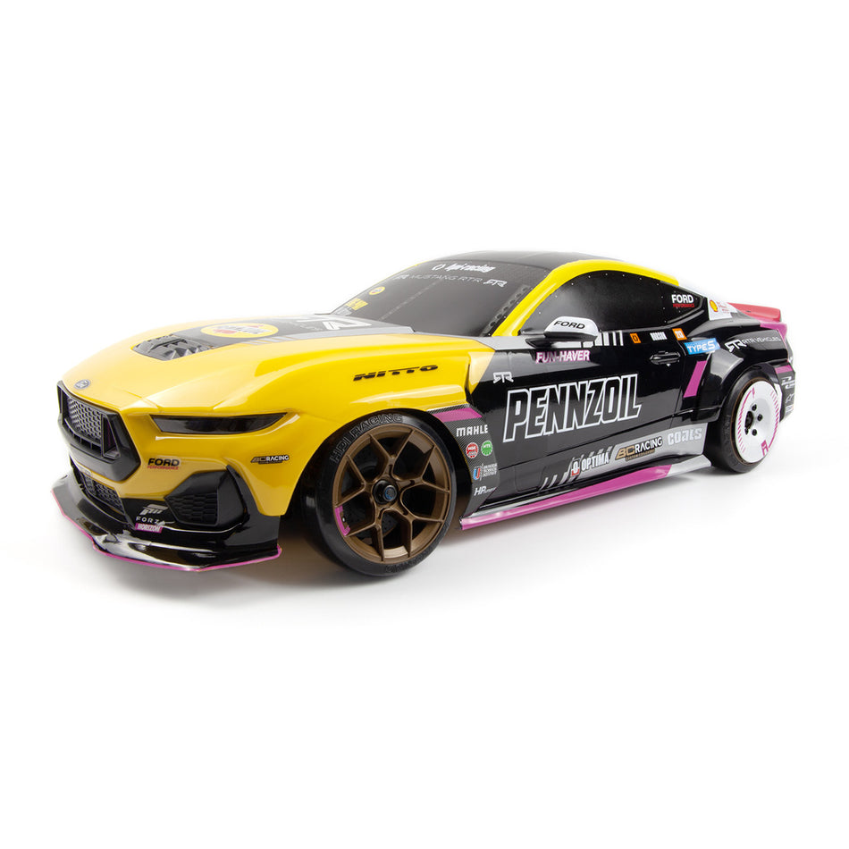 HPI 1/10 Stage-D10 Flux Ford Mustang GT RTR S650 - B. Hobson Drift Car 161009