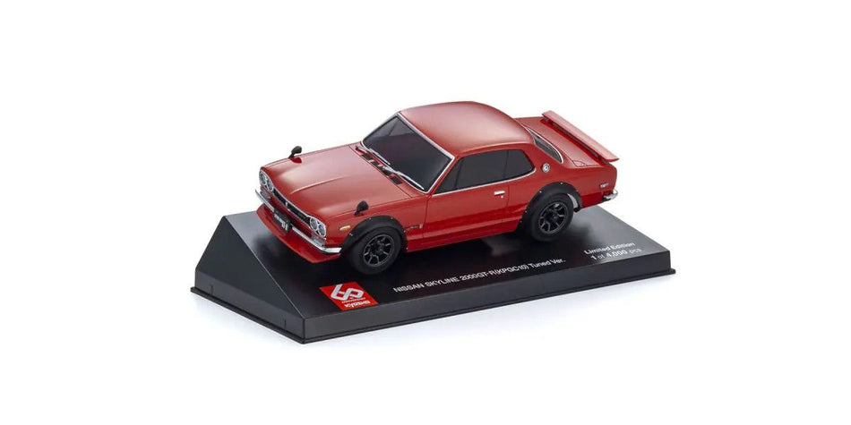 Kyosho ASC Nissan Skyline 2000GT-R KPGC10 Tuned Red 60th Anniversary MZP466R60 image 0