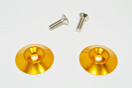 Aluminum Wing Mount Buttons for any 1/10 Scale RC Car image 2