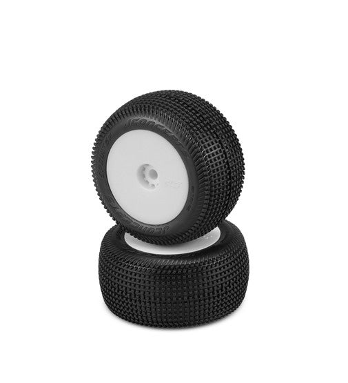 Jconcepts Sprinter Tires Green Pre-Mounted fits Losi Mini-T 2.0 JCO31021291 image 0