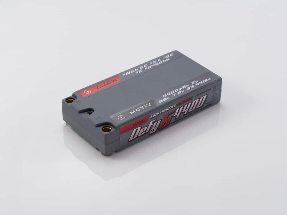 Motiv Low Profile Grey Graphene 4400mah 2S LP SHORTY Lipo Battery MOV2038 image 0