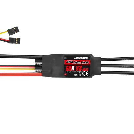 Hobbywing Skywalker 60A V2 ESC 30216101 image 0