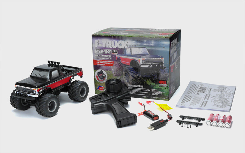 Carisma MSA-1MT 2.0 Spec F-Truck Monster 4WD 1/24 RTR w/Battery & Charger 87768