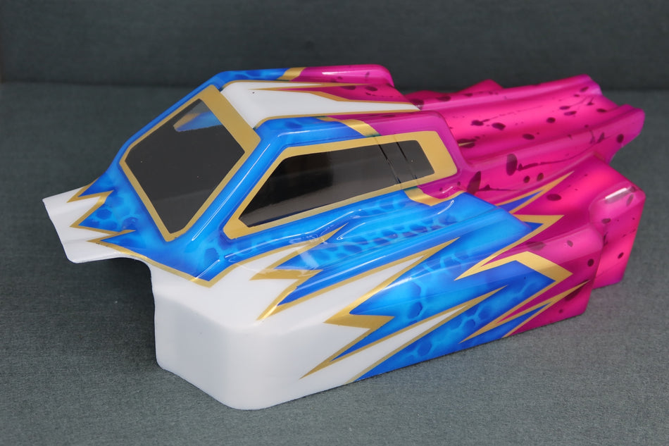 Ron's Reserve Series Custom Airbrush Painted Body For RC8B4E RE8B4.1E 1/8 Buggy