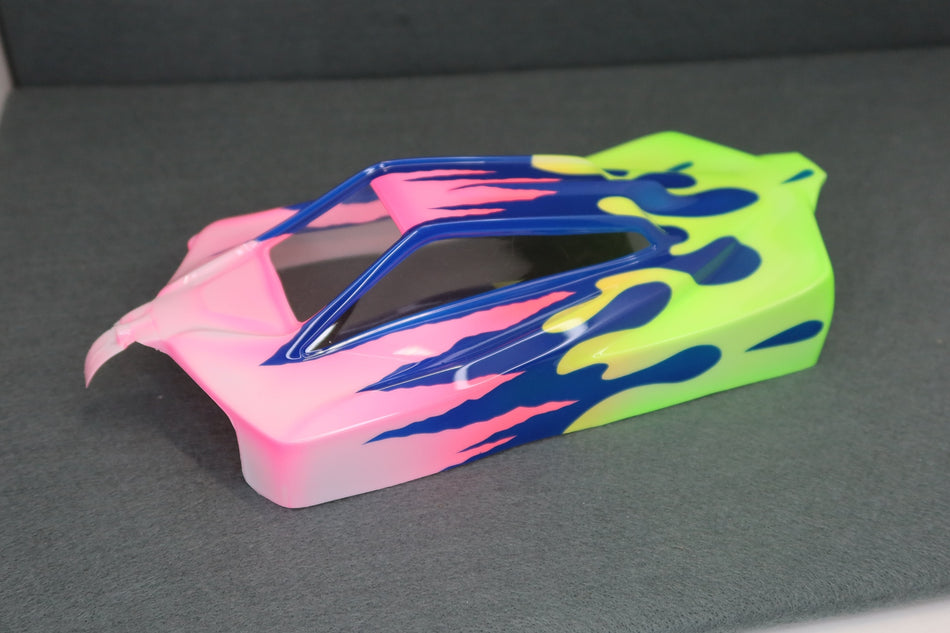 Ron's Reserve Custom Airbrush Painted Body for Associated B84 and B84D 4wd Buggy