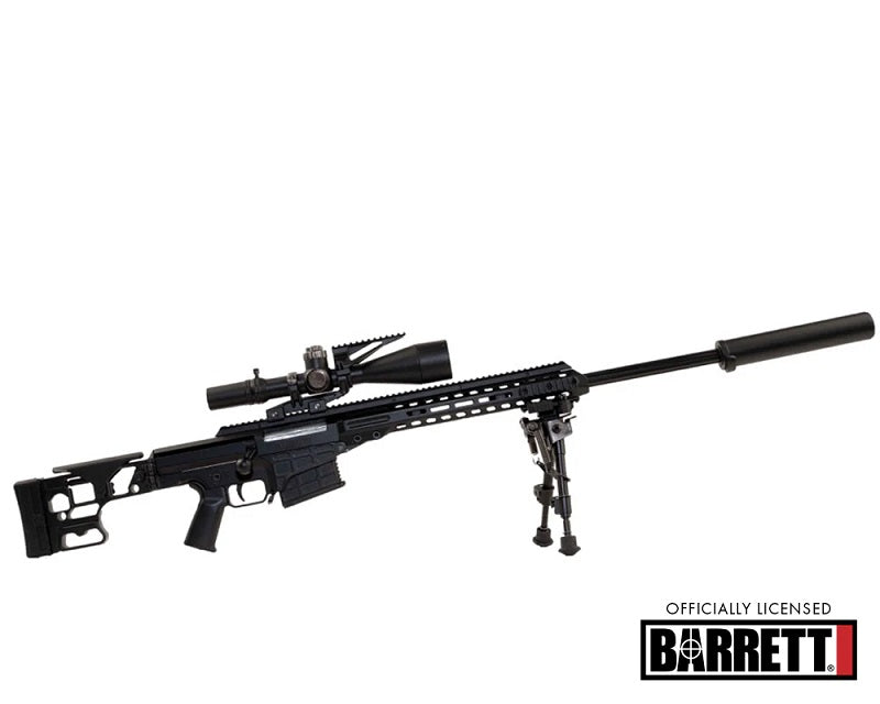 GoatGuns 1/3 Scale Die Cast Barrett MRAD MK22 Model Rifle Black MK22-BLACK image 0