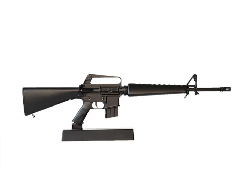 GoatGuns 1/3 Scale Die Cast M16A1 Vietnam Rifle Model Black 16-BLACK image 0