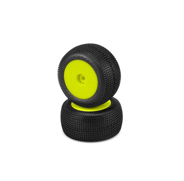 Jconcepts Sprinter Tires Green Pre-Mounted fits Losi Mini-T 2.0 JCO31022291 image 0