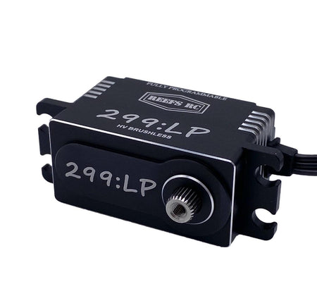 Reefs 299LP High Speed &amp; Torque Waterproof Brushless Low Profile Servo REEFS24 image 0