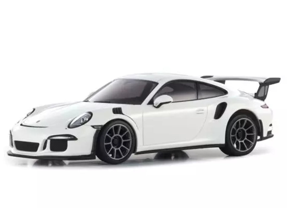 Kyosho ASC MR-04N-RM Porsche 911 GT3 RS White Mini-Z Body MZP163W