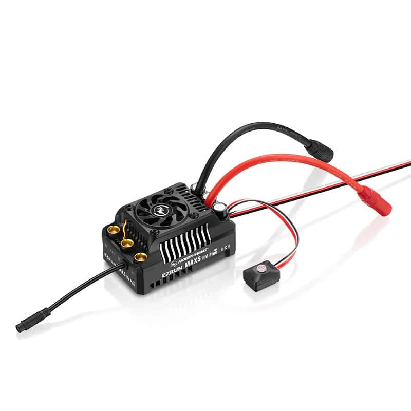 Hobbywing Ezrun Max5 HV Plus ESC 30104300 HWI30104300 image 0